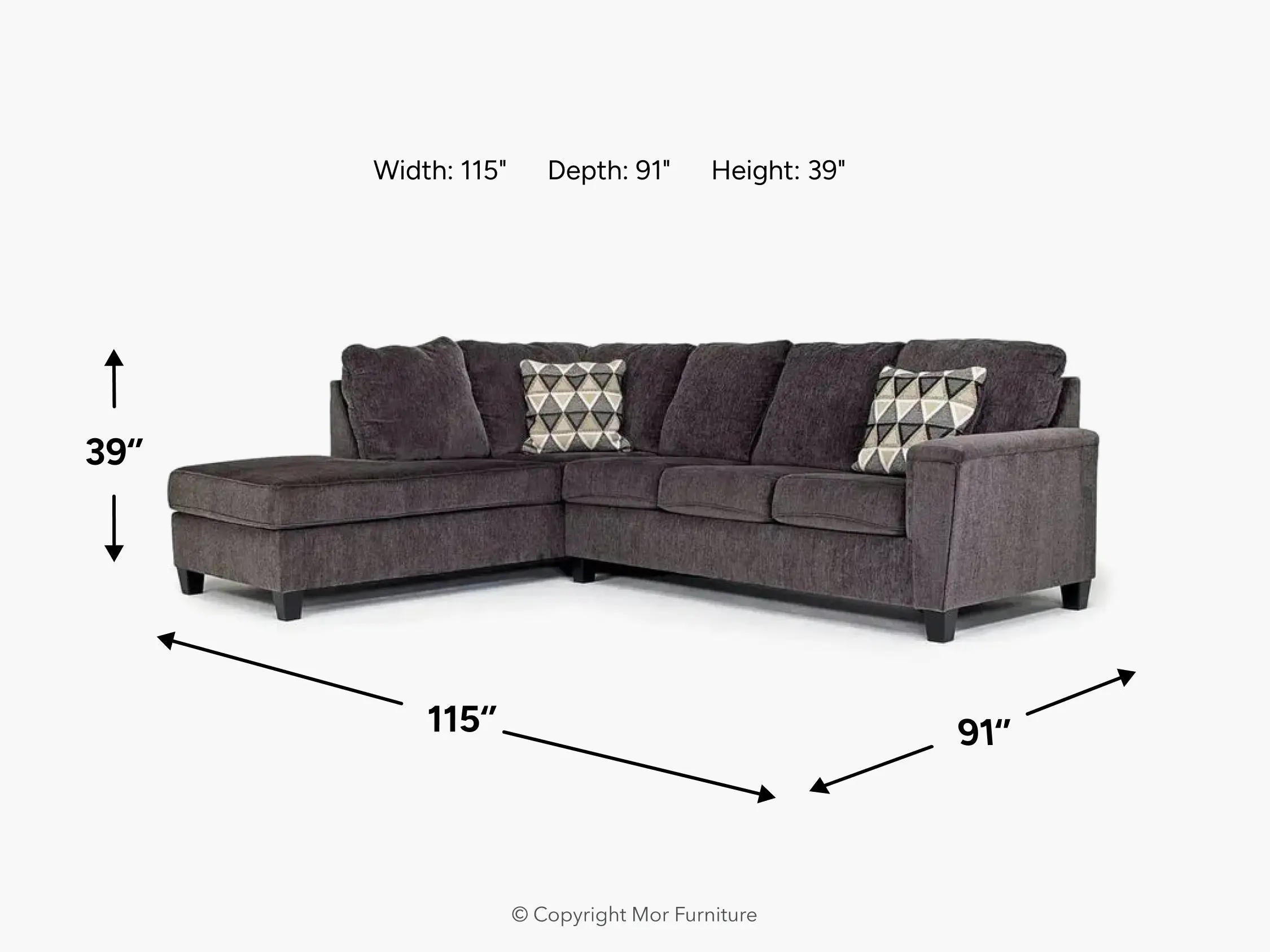 Abinger Sofa Chaise Sectional - Image 7