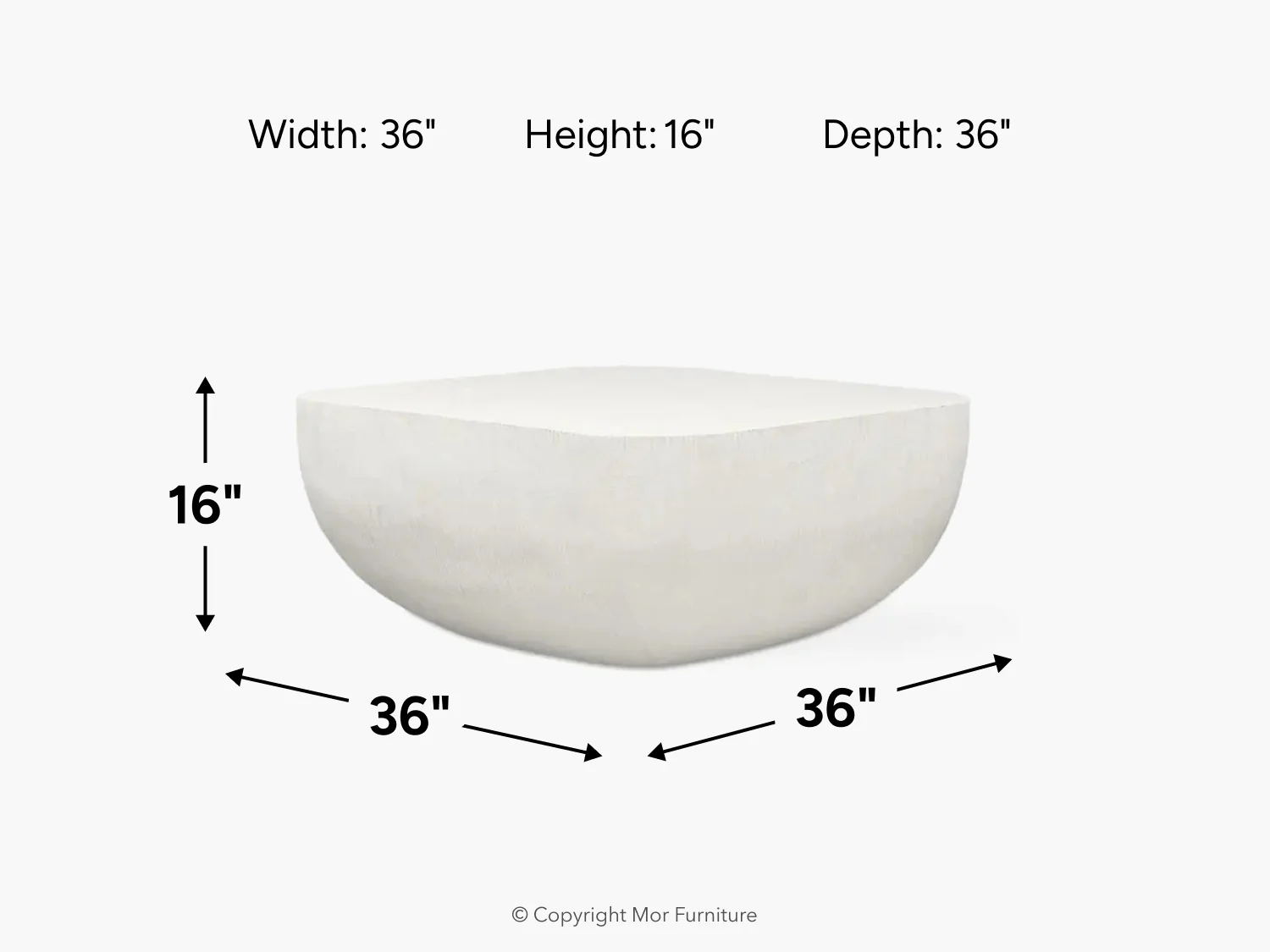 Alma Outdoor Coffee Table - Image 5