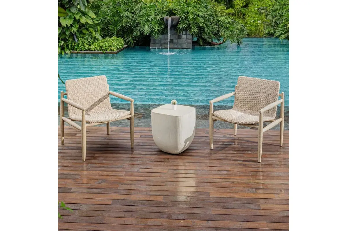 Alma Outdoor End Table - Image 5