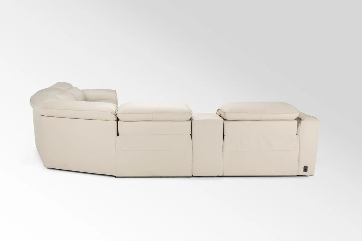 Amara 6 Piece 2 Power Sectional With 2 Power Armless Recliner - Image 23
