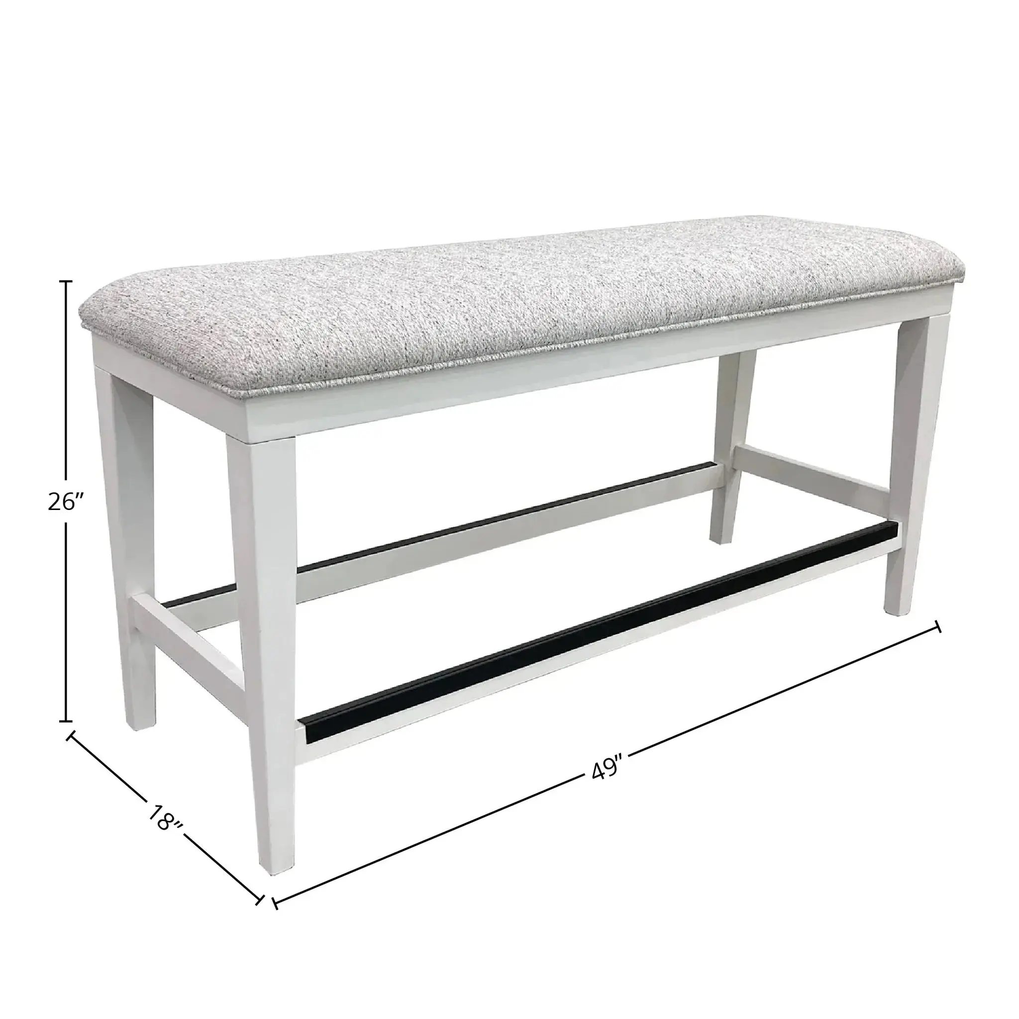 Americana Counter Height Dining Bench - Image 5