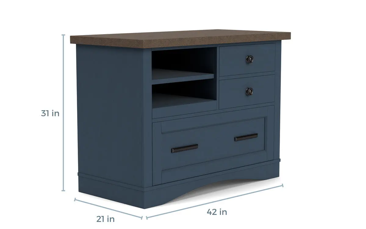 Americana File Cabinet - Image 4