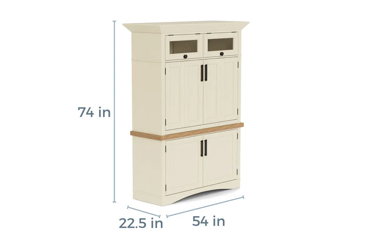 Americana Office Desk & Hutch - Image 4