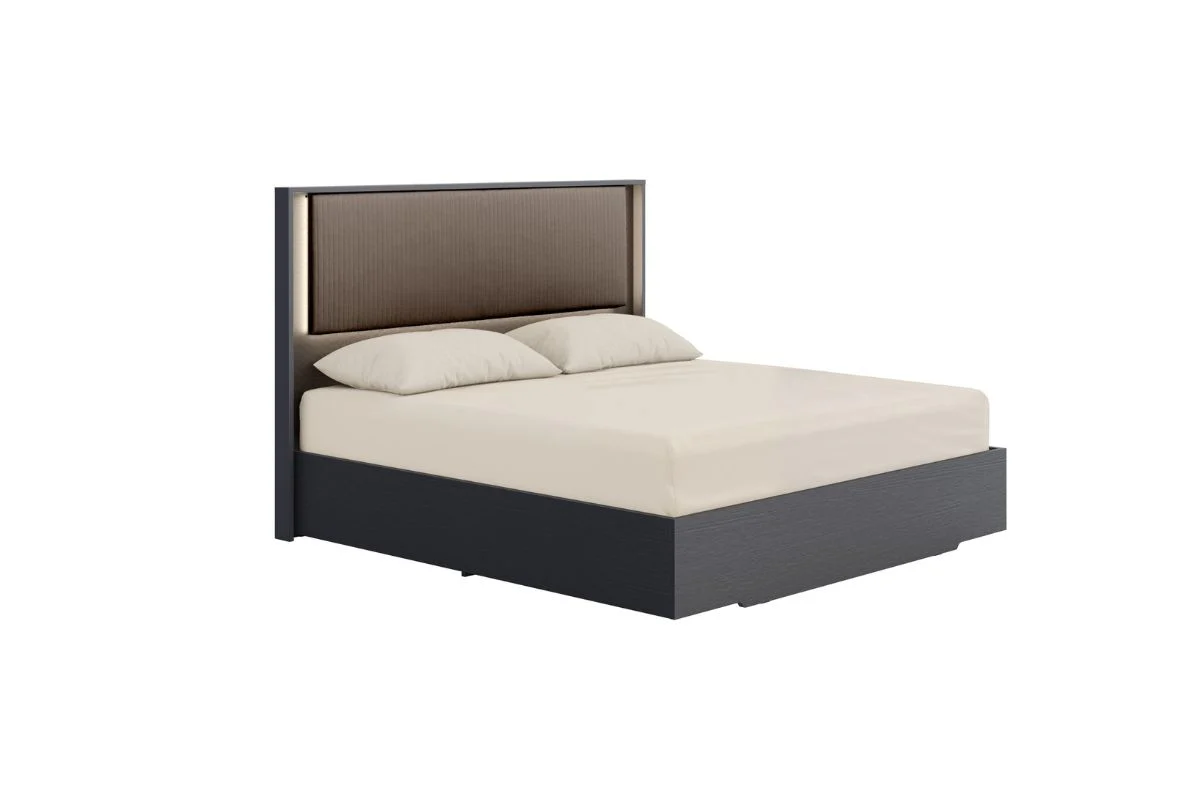 Amy Upholstered Panel Bed - Image 8