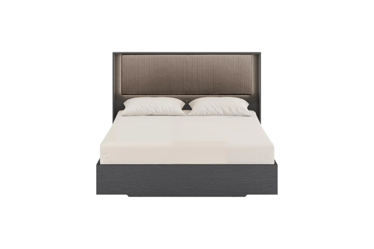 Amy Upholstered Panel Bed - Image 9