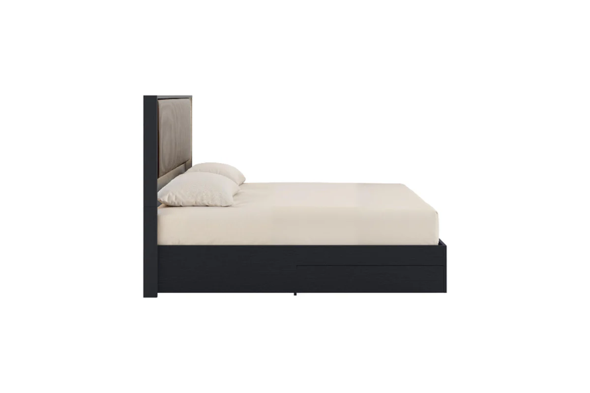 Amy Upholstered Panel Bed With Storage - Image 3