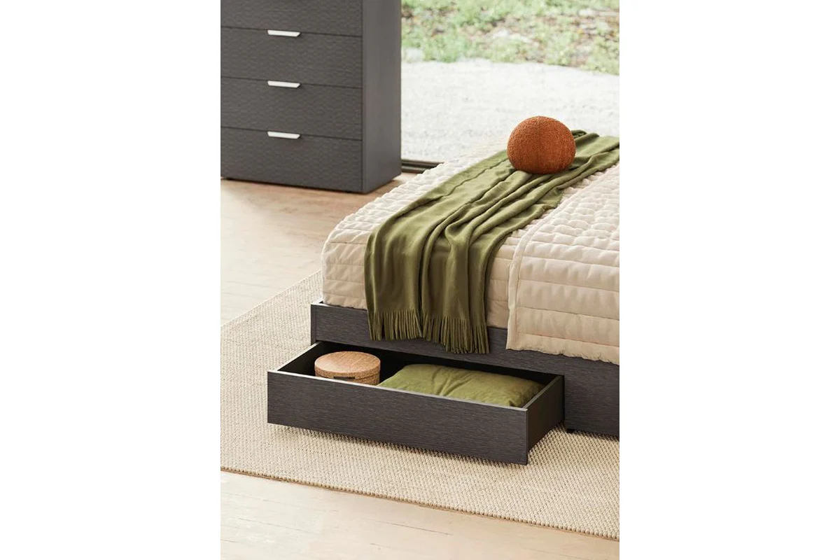 Amy Upholstered Panel Bed With Storage - Image 5