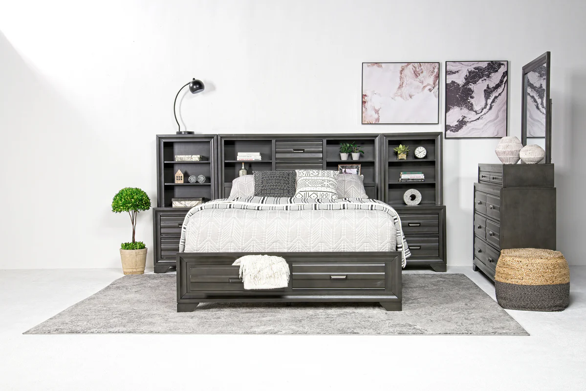 Andes Wall Bed & Dresser & Mirror & Nightstand - Image 22