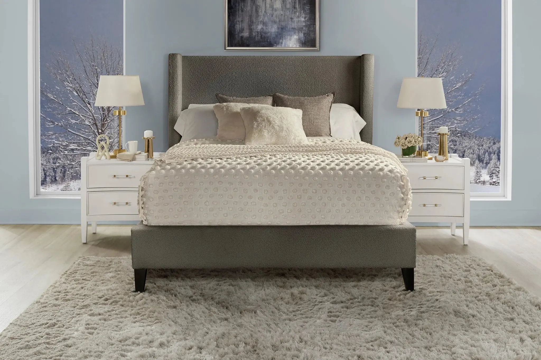 Angel Upholstered Bed - Image 3