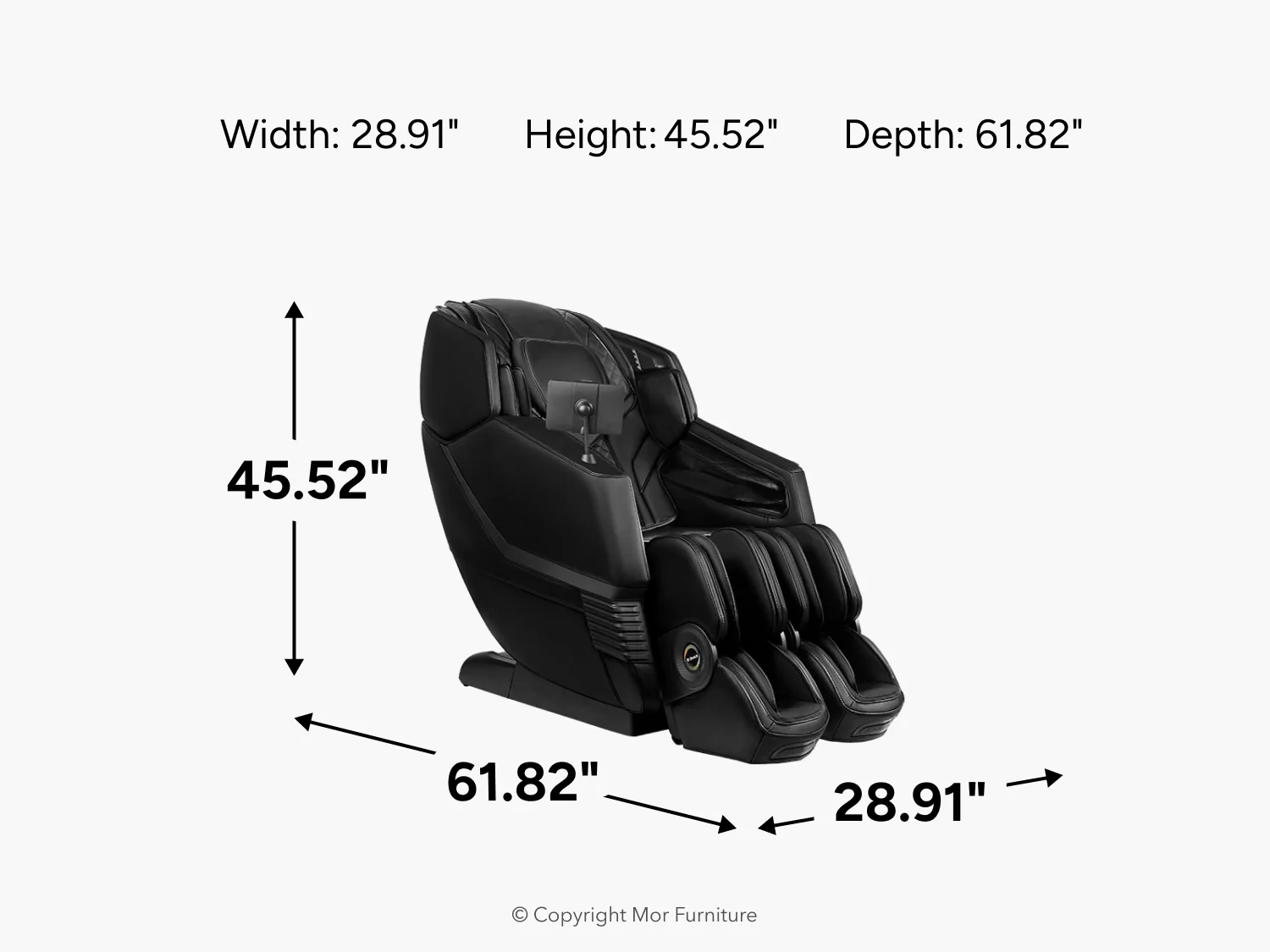 Aront Sentio Pro Stretch Massage Chair - Image 14