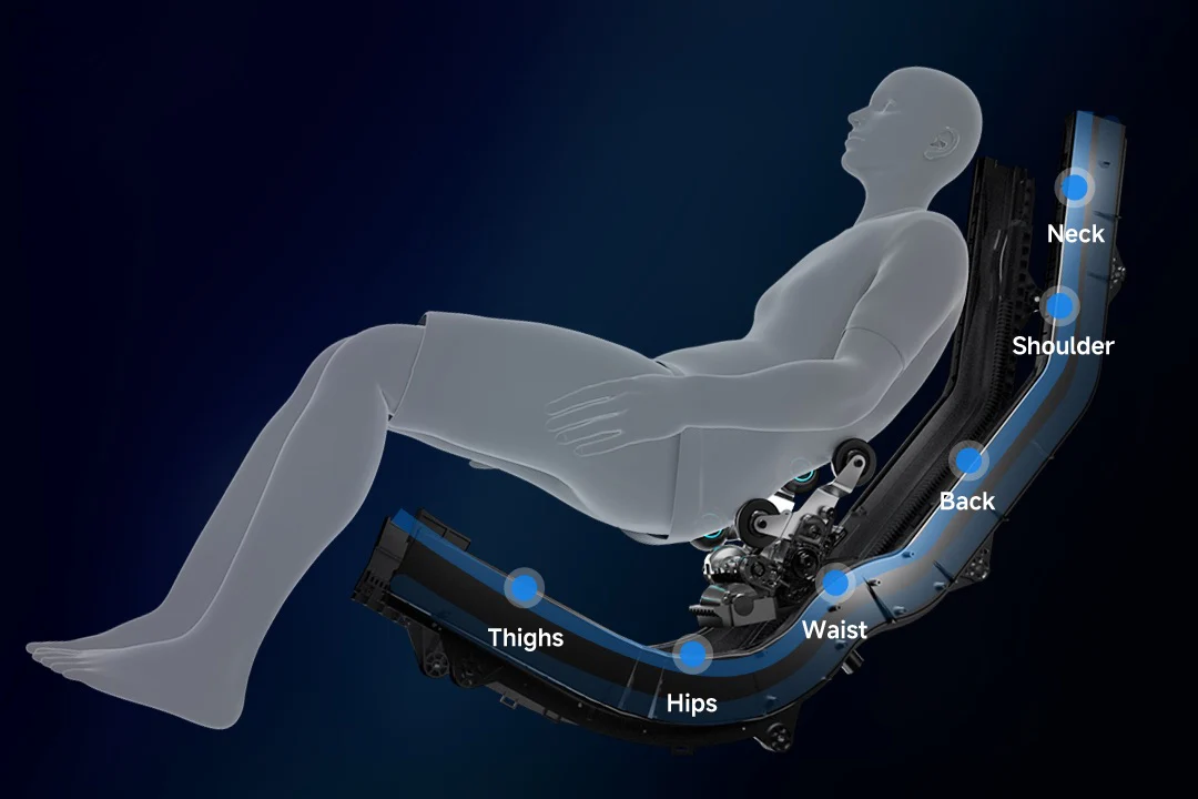 Aront Sentio Pro Stretch Massage Chair - Image 23