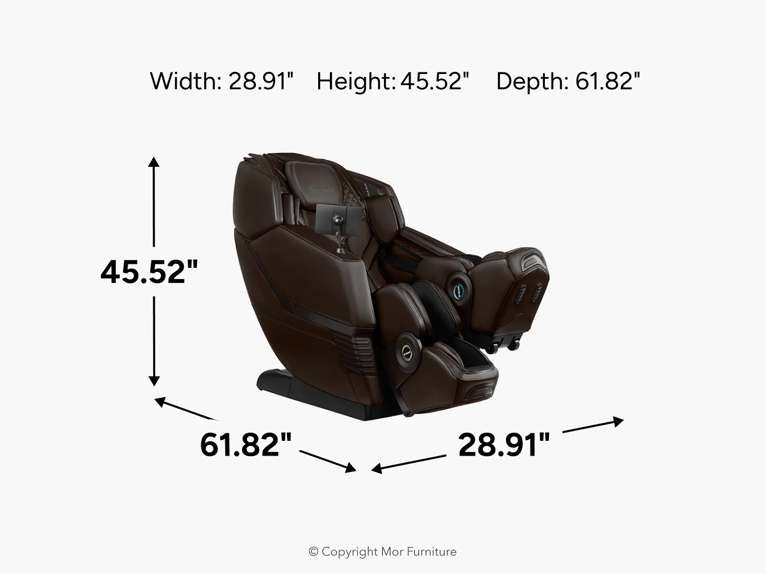 Aront Sentio Pro Stretch Massage Chair - Image 28