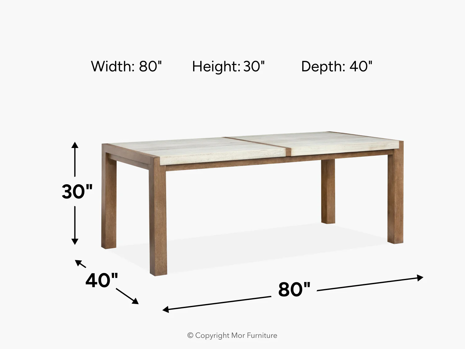 Aspen Valley Dining Table - Image 5