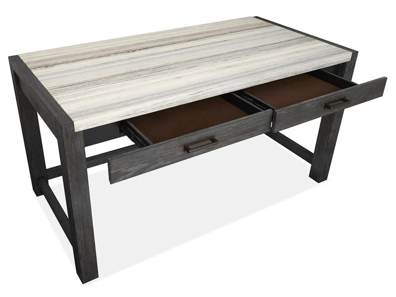 Aspen Valley Office Desk & File Cabinet - Image 2