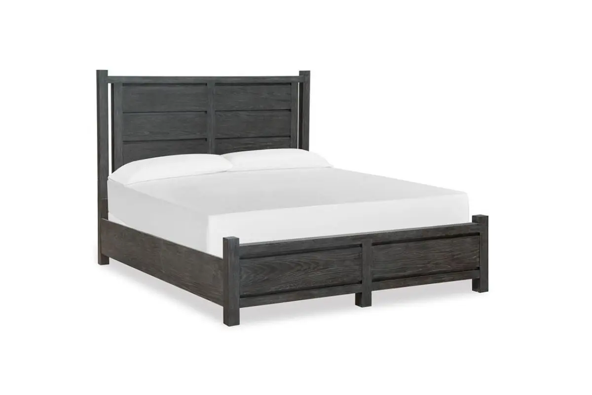 Aspen Valley Panel Bed & Dresser & Mirror & Nightstand - Image 19