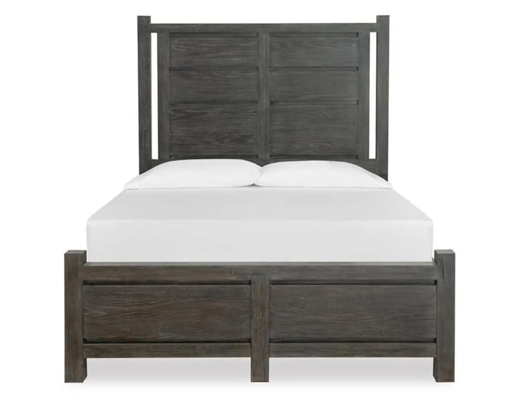Aspen Valley Panel Bed & Dresser & Mirror & Nightstand - Image 24