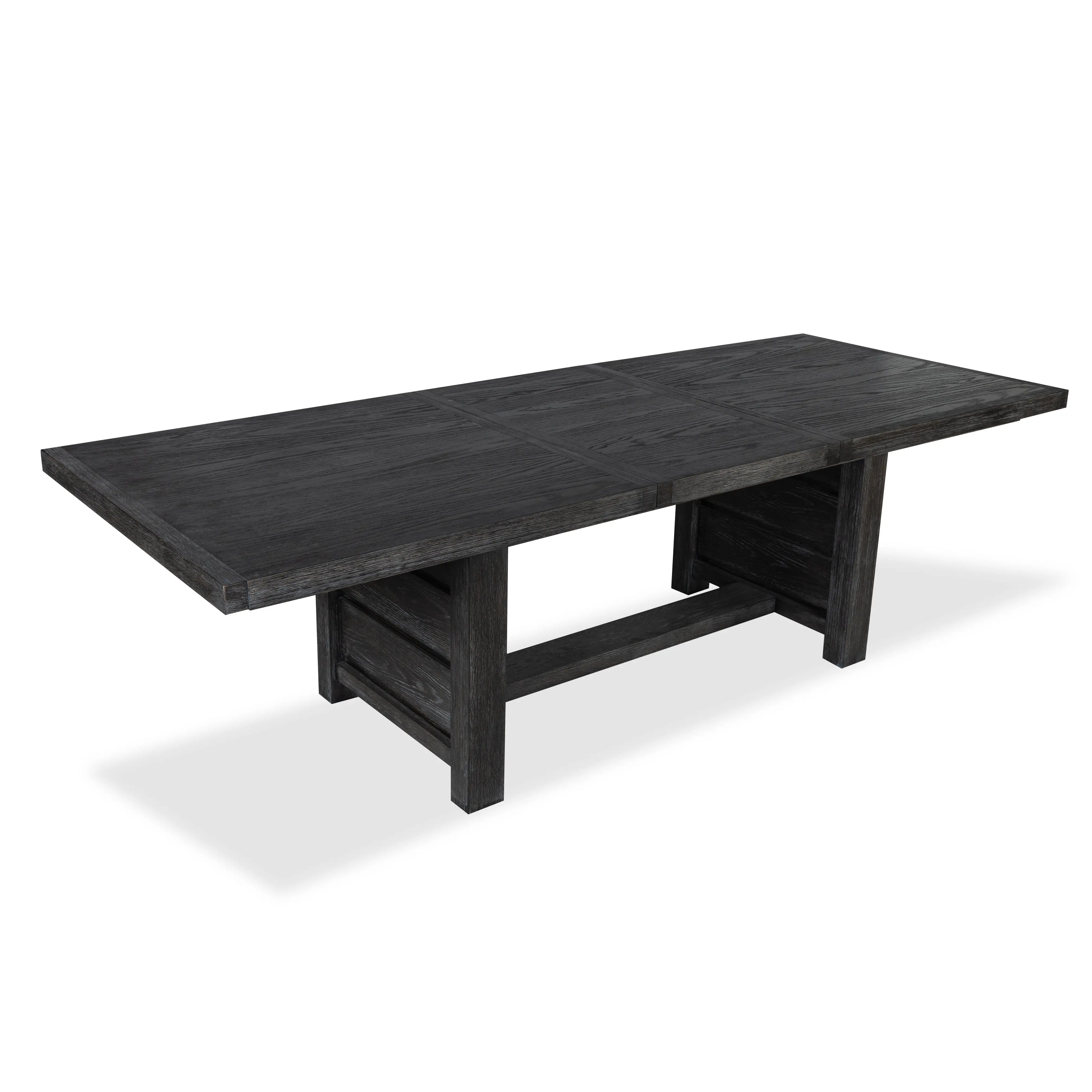 Aspen Valley Trestle Dining Table & 4 Chairs & Bench - Image 25