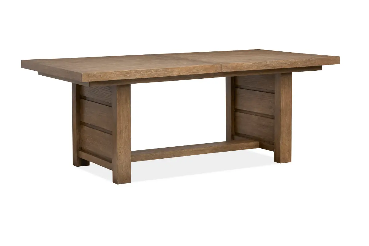 Aspen Valley Trestle Dining Table & 4 Chairs - Image 30
