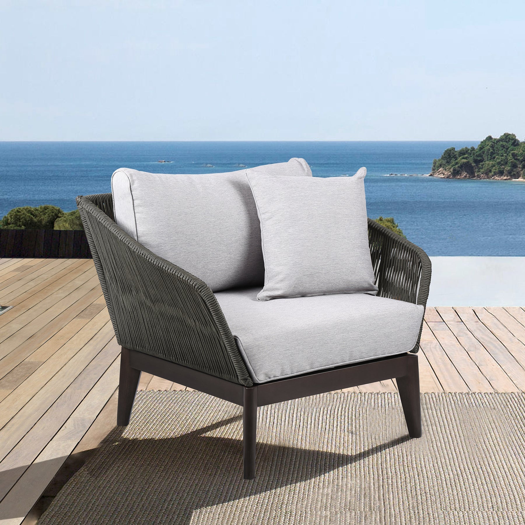 Athos Outdoor Club Chair - Image 2
