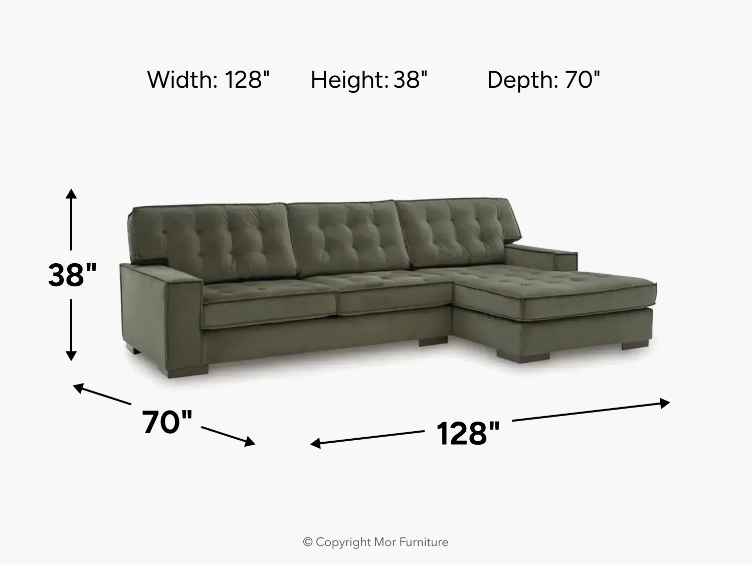 Austen Sofa Chaise Sectional - Image 16