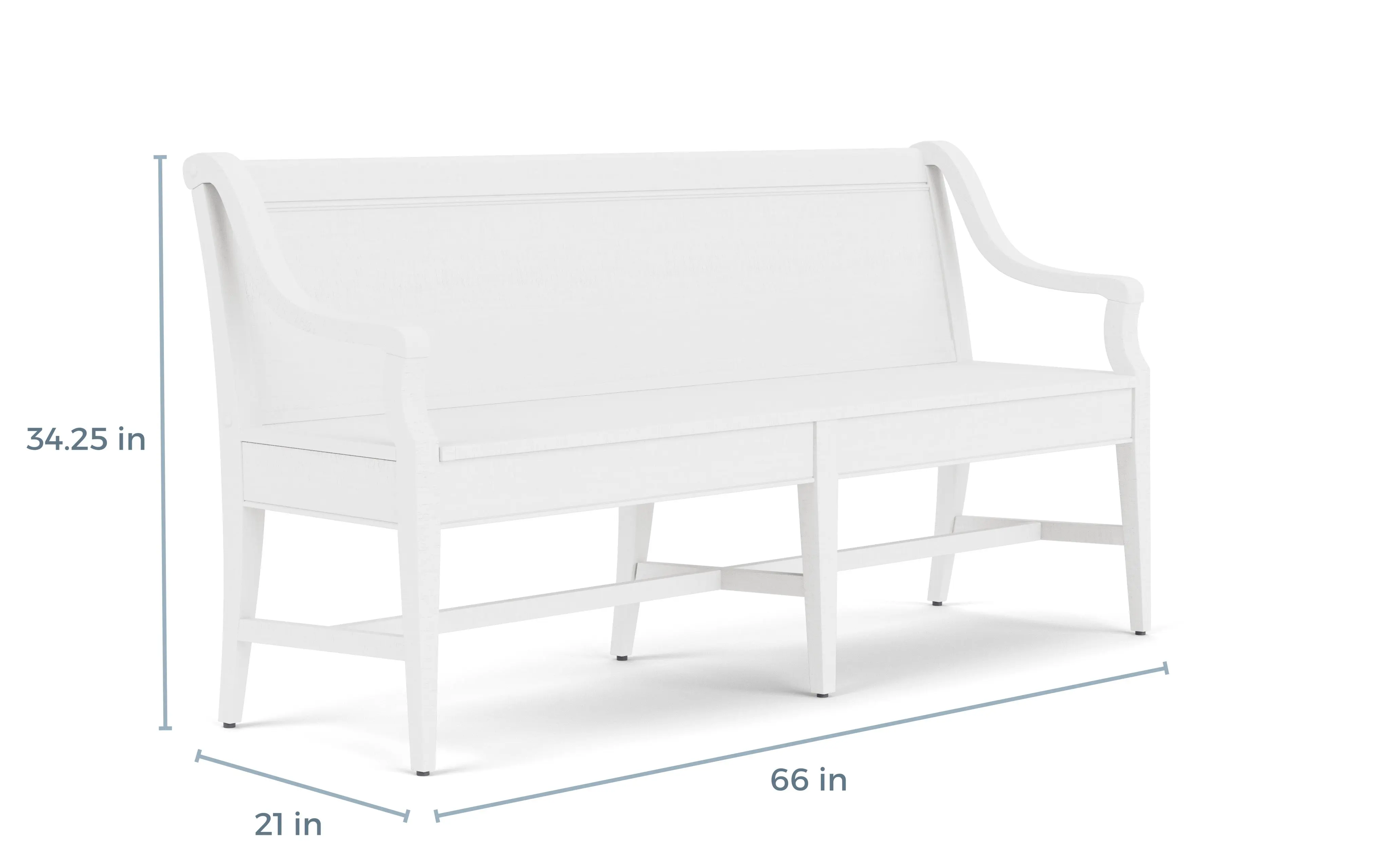 Bay Creek Dining Bench - Image 21