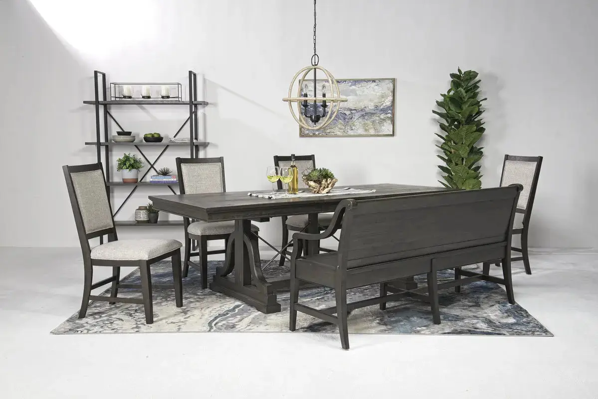 Bay Creek Dining Table & 4 Chairs & Bench - Image 104