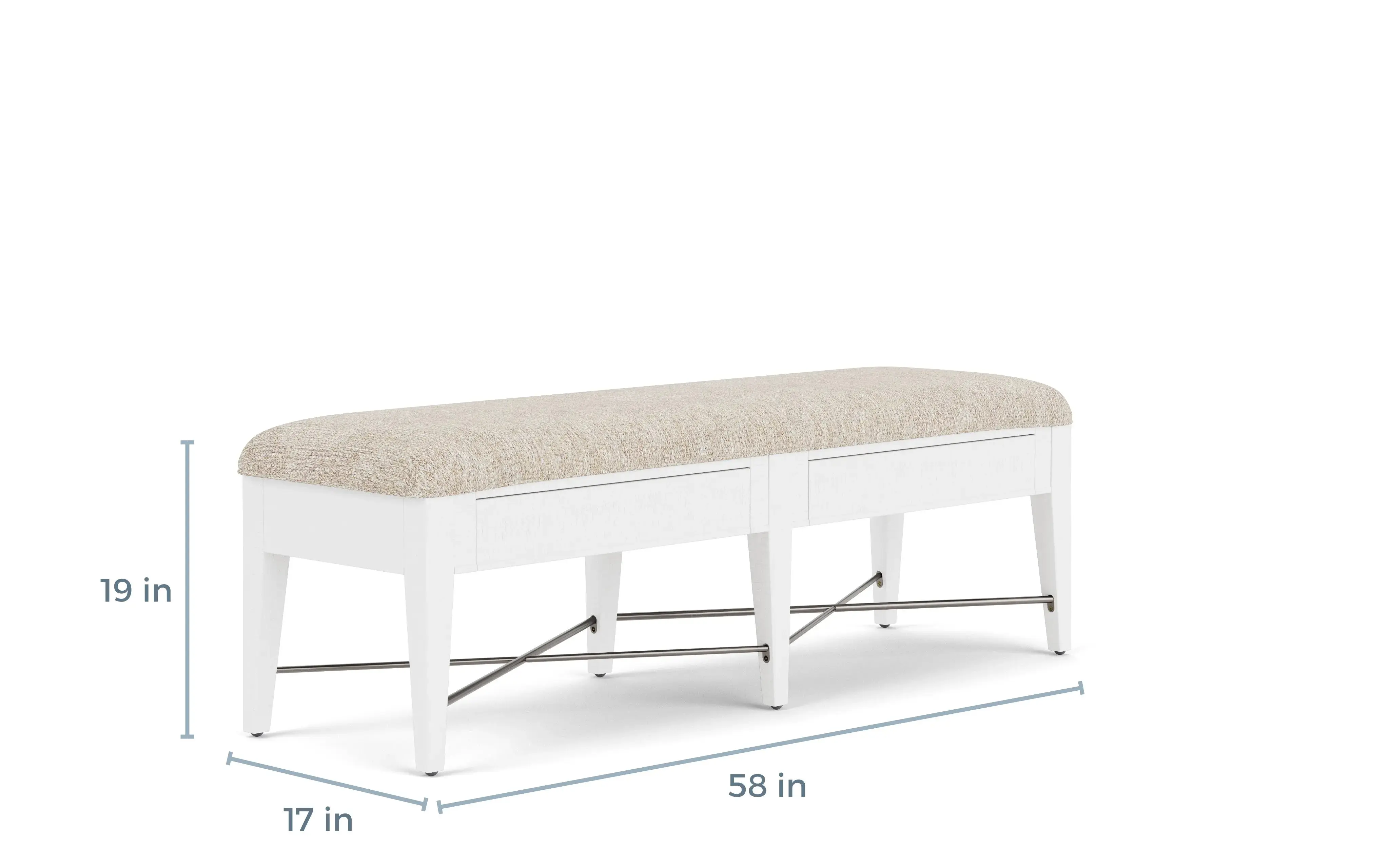Bay Creek Dining Table & 4 Chairs & Bench - Image 166