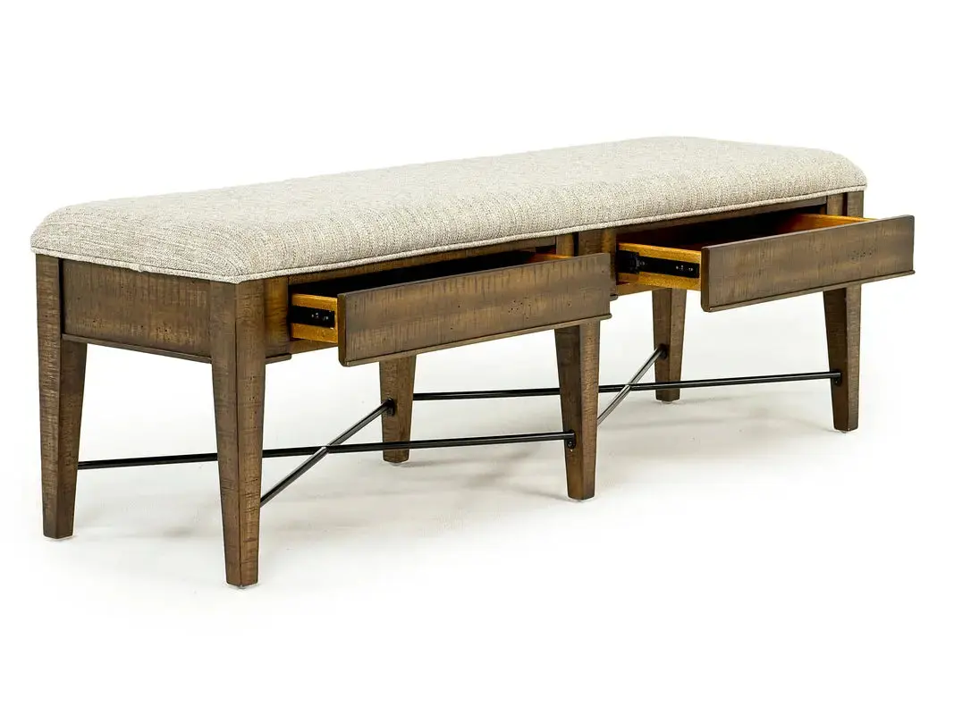 Bay Creek Dining Table & 4 Chairs & Bench - Image 54