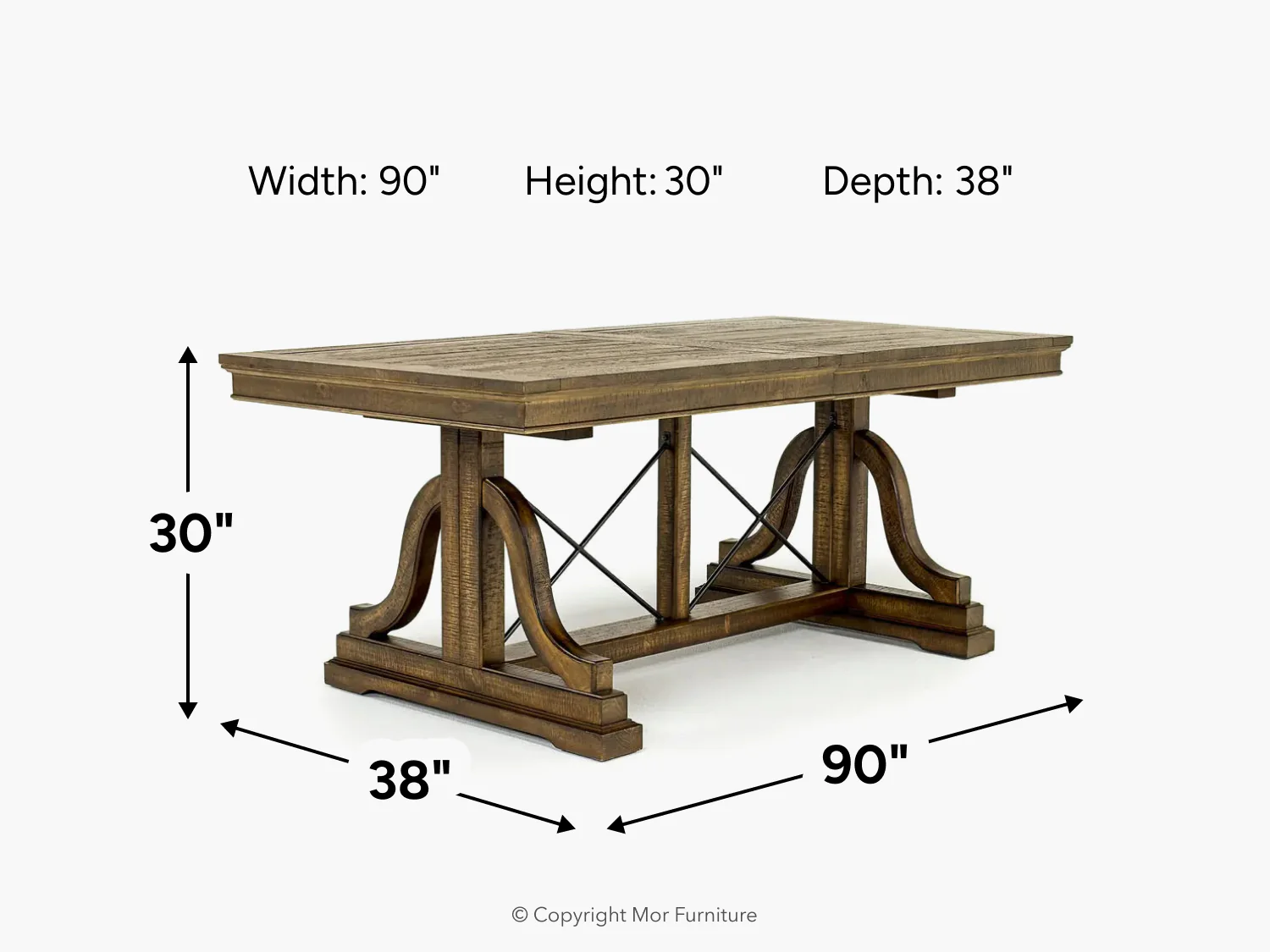 Bay Creek Dining Table - Image 17