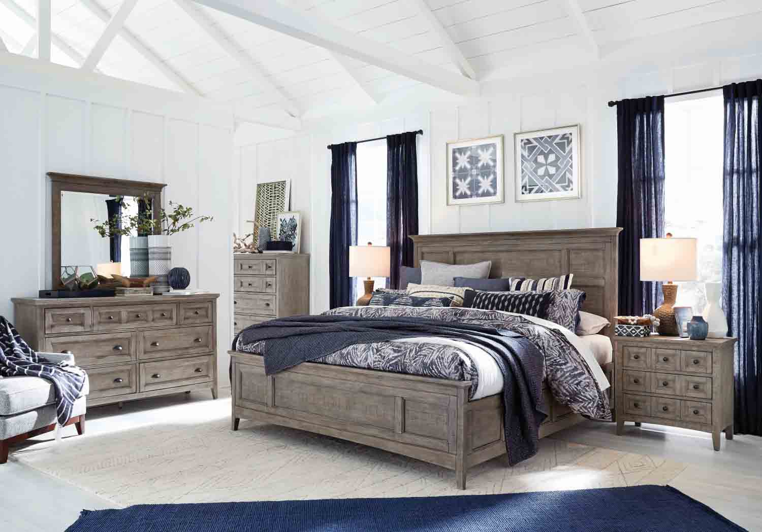 Bay Creek Panel Bed & Dresser & Mirror & Nightstand - Image 8