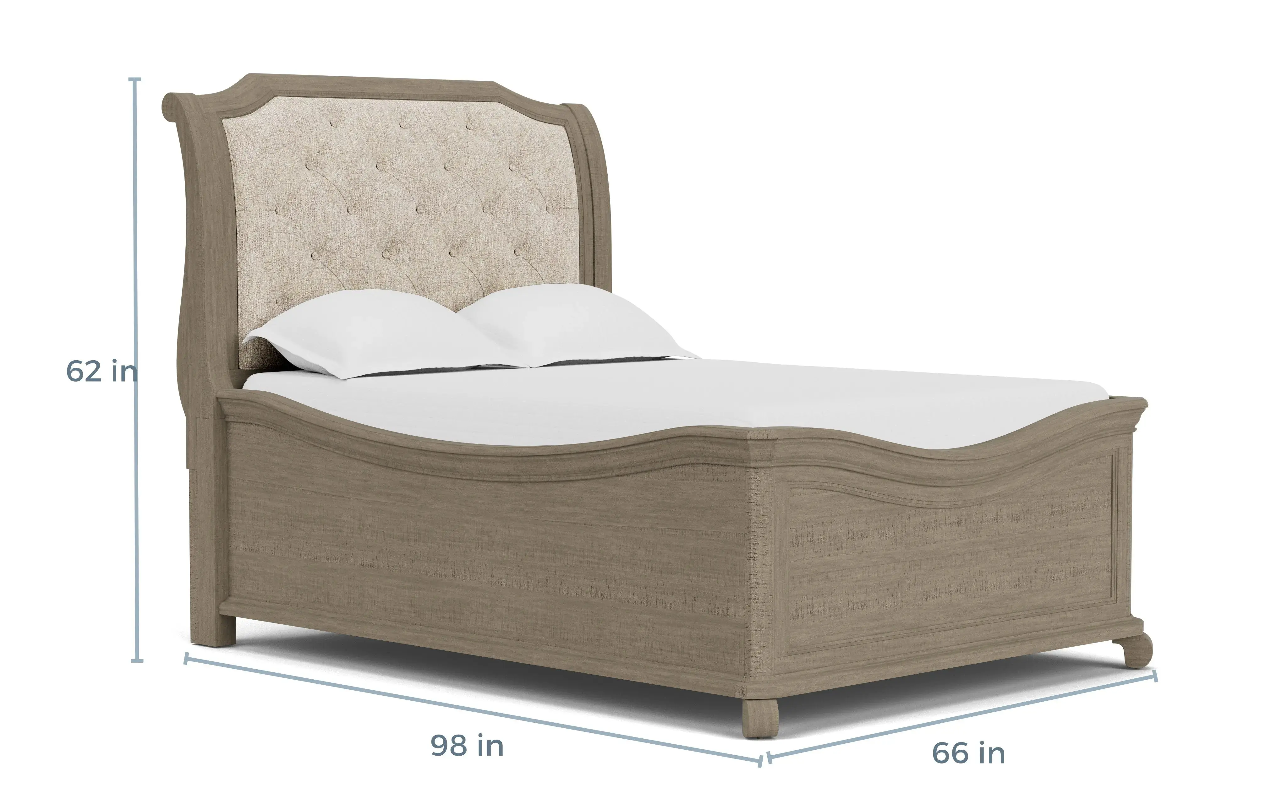Bellamy Sleigh Bed - Image 48