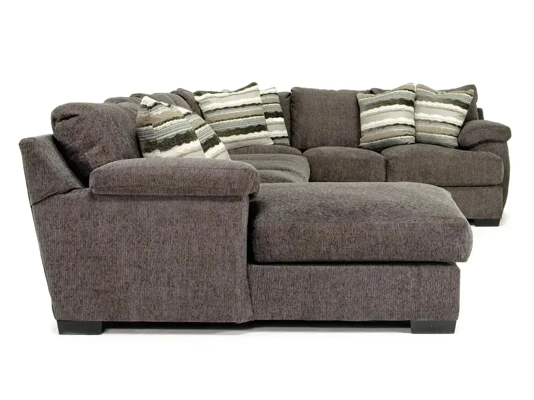 Bermuda Tux Sofa Chaise Sectional - Image 4