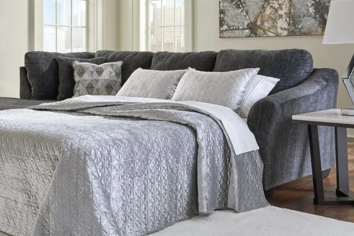 Biddeford Full Pullout Sofa Chaise - Image 3