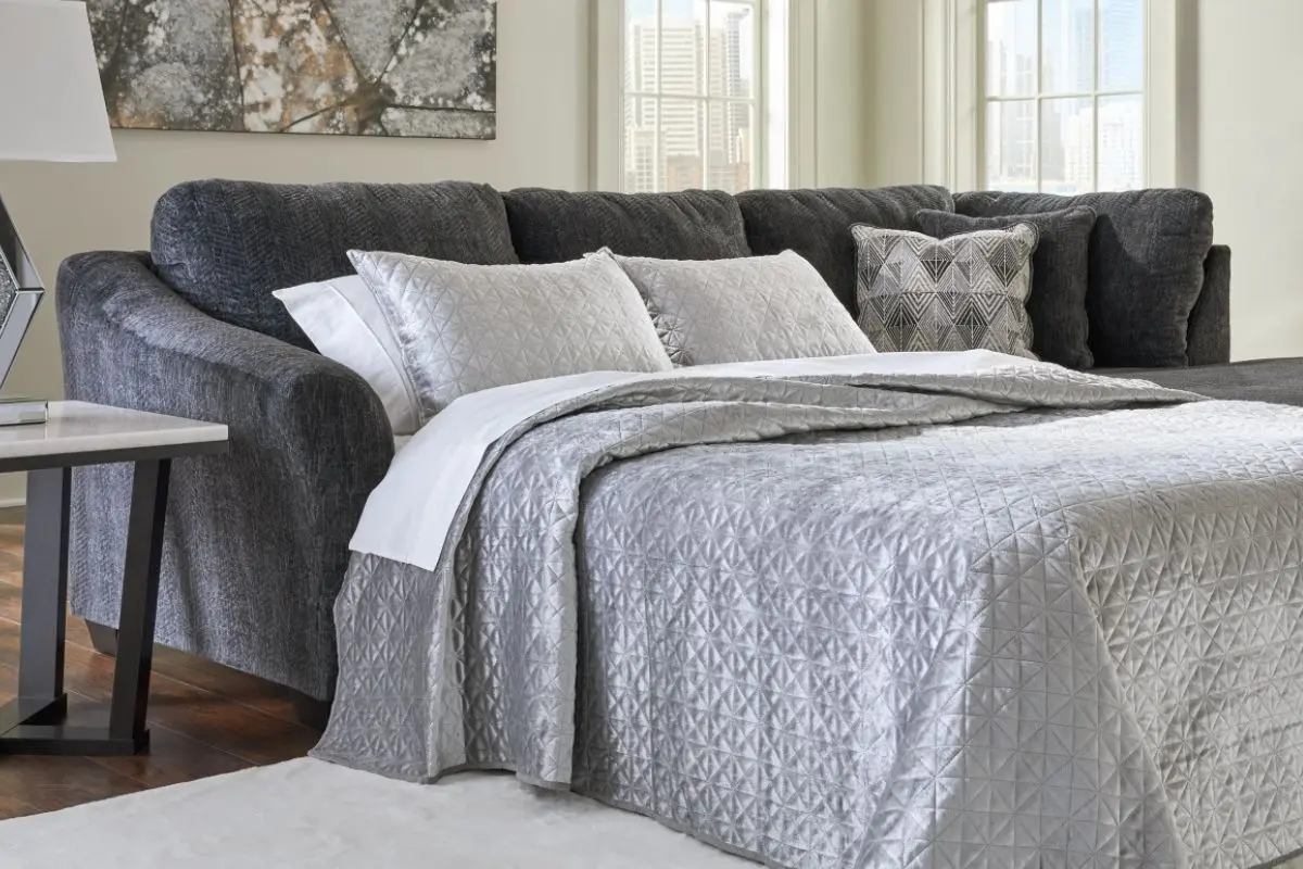 Biddeford Full Pullout Sofa Chaise - Image 7