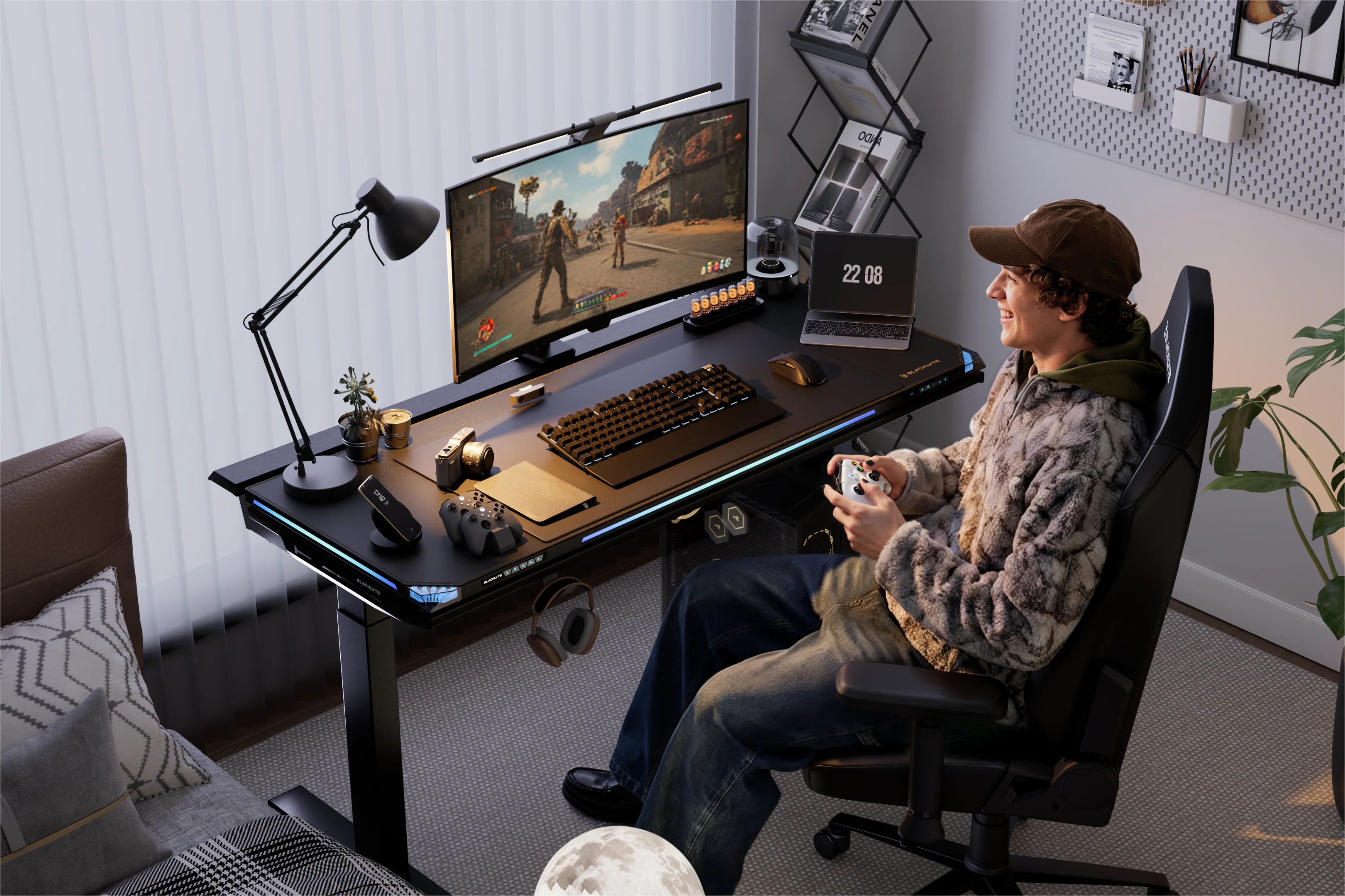 Blacklyte Athena Pro Gaming Chair Dropship - Image 18