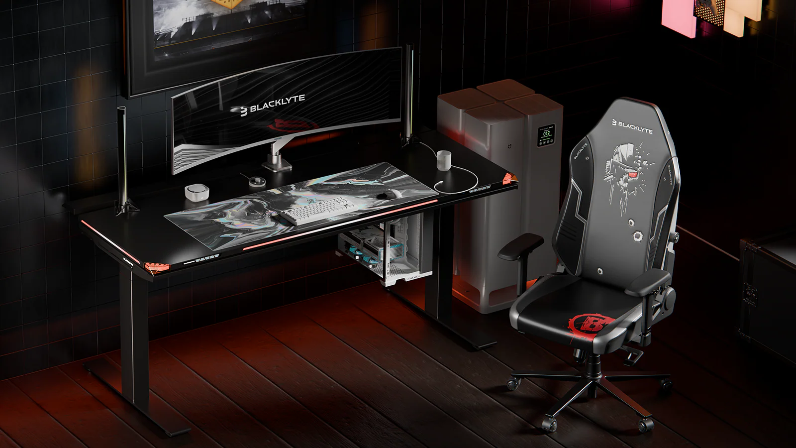 Blacklyte Athena Pro Limited Edition Gaming Chair Dropship - Image 23