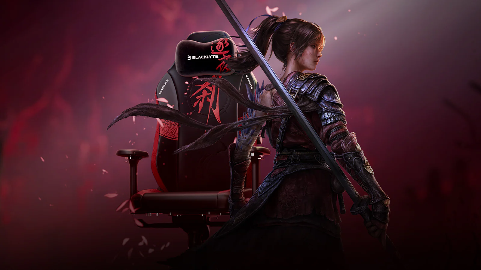 Blacklyte Athena Pro Limited Edition Gaming Chair Dropship - Image 46
