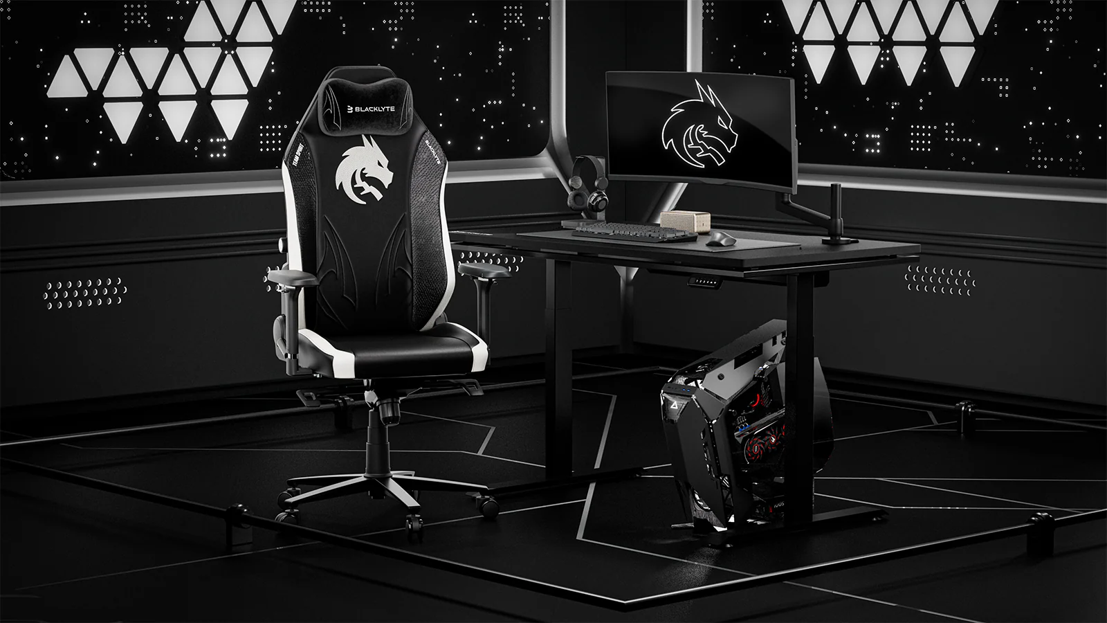 Blacklyte Athena Pro Limited Edition Gaming Chair Dropship - Image 7