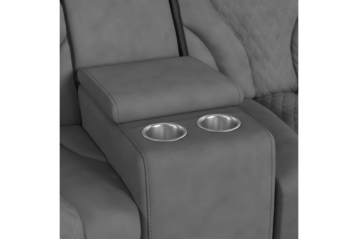 Blitz Reclining Console Loveseat - Image 4