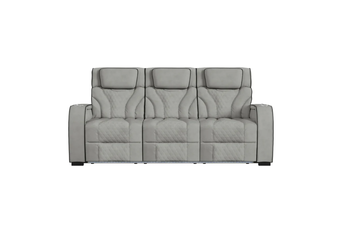 Blitz Reclining Sofa & Console Loveseat - Image 4