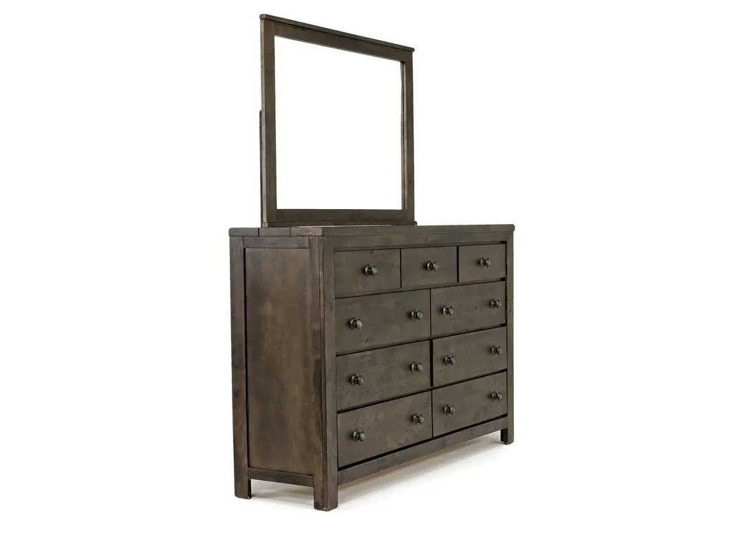 Blue Ridge Panel Bed & Dresser & Mirror & Nightstand - Image 26