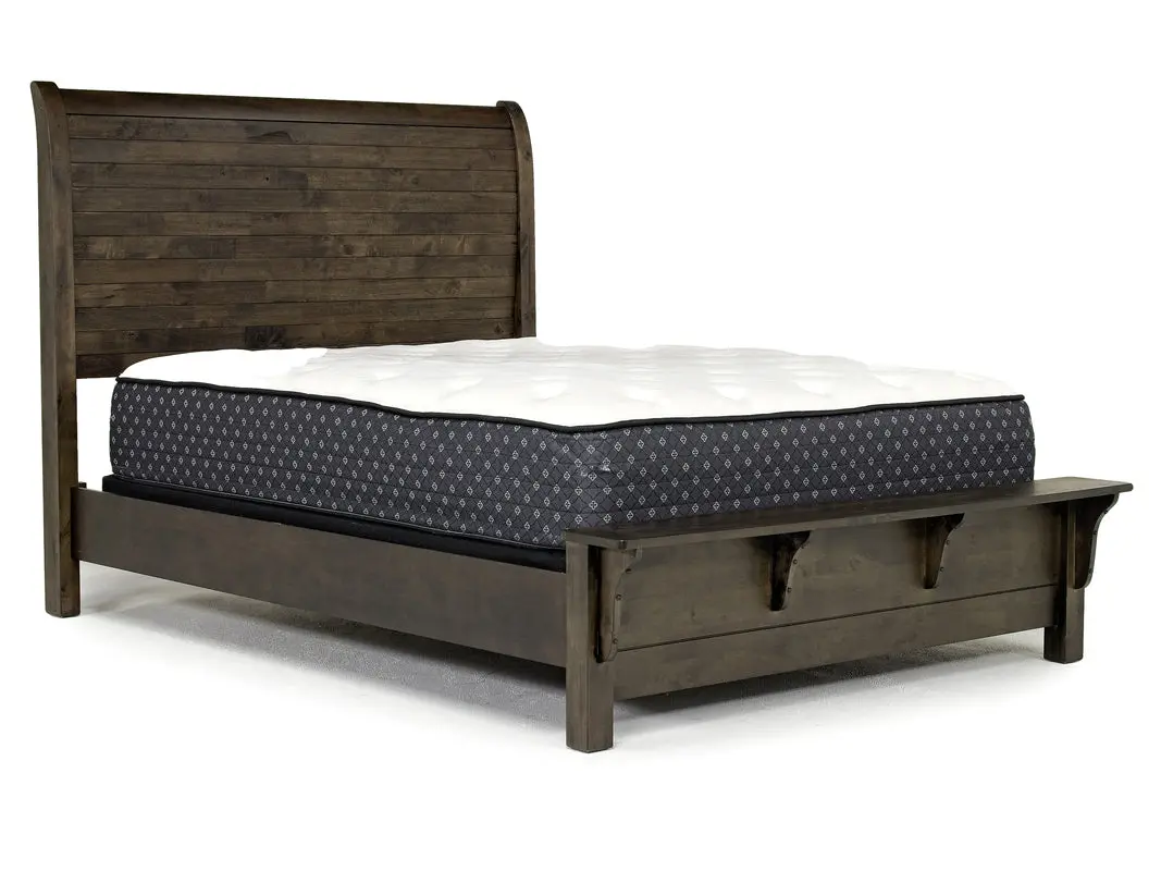 Blue Ridge Panel Bed & Dresser & Mirror & Nightstand - Image 3