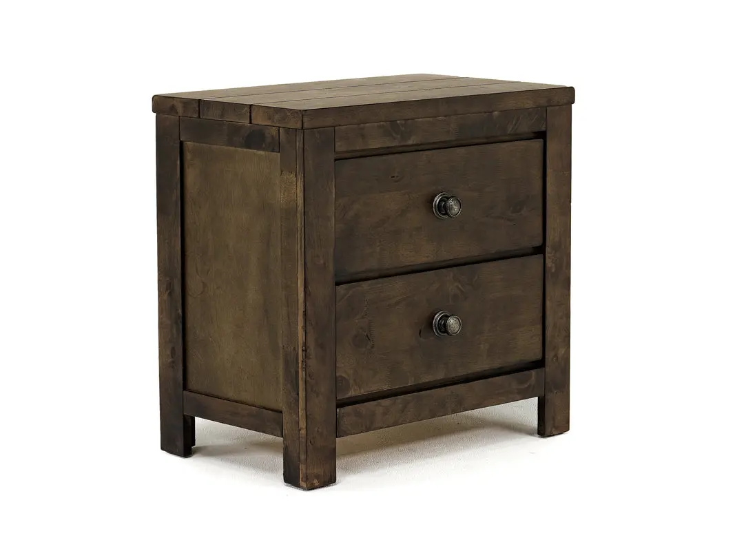Blue Ridge Panel Bed & Dresser & Mirror & Nightstand - Image 9