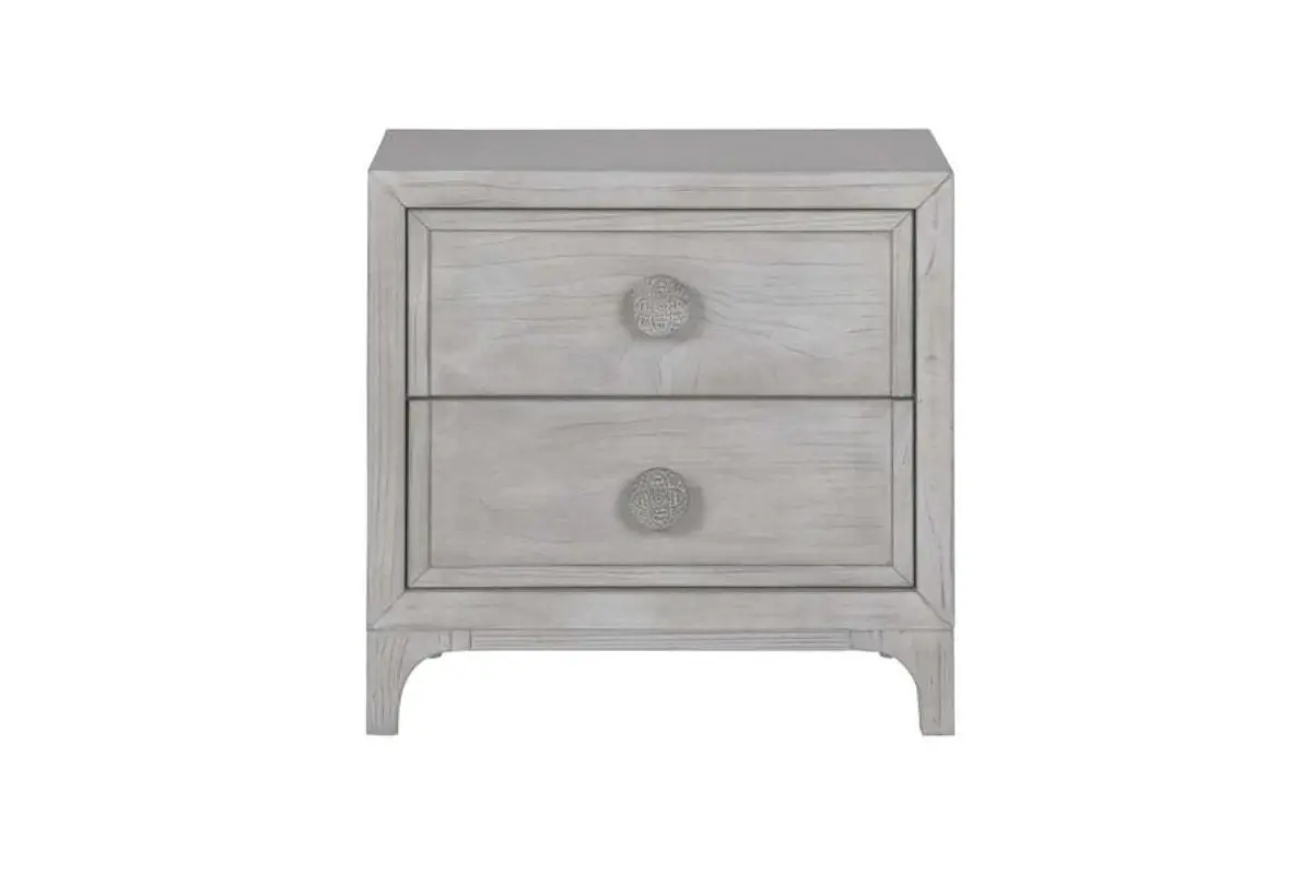 Boho Chic Platform Bed & Dresser & Mirror & Nightstand - Image 18