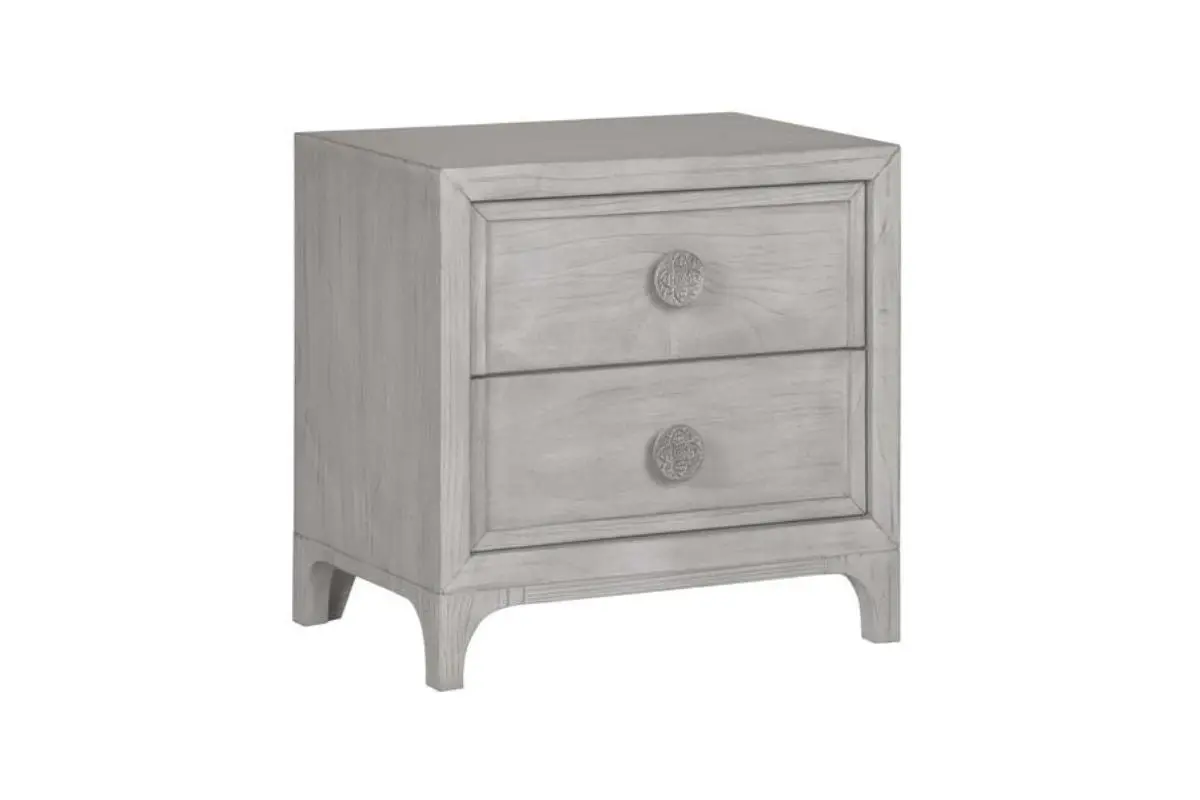Boho Chic Platform Bed & Dresser & Mirror & Nightstand - Image 8