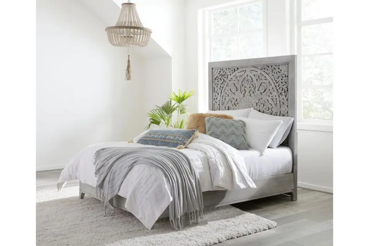 Boho Chic Platform Bed - Image 20