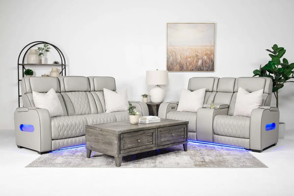 Boyington 2 Power Console Loveseat - Image 12