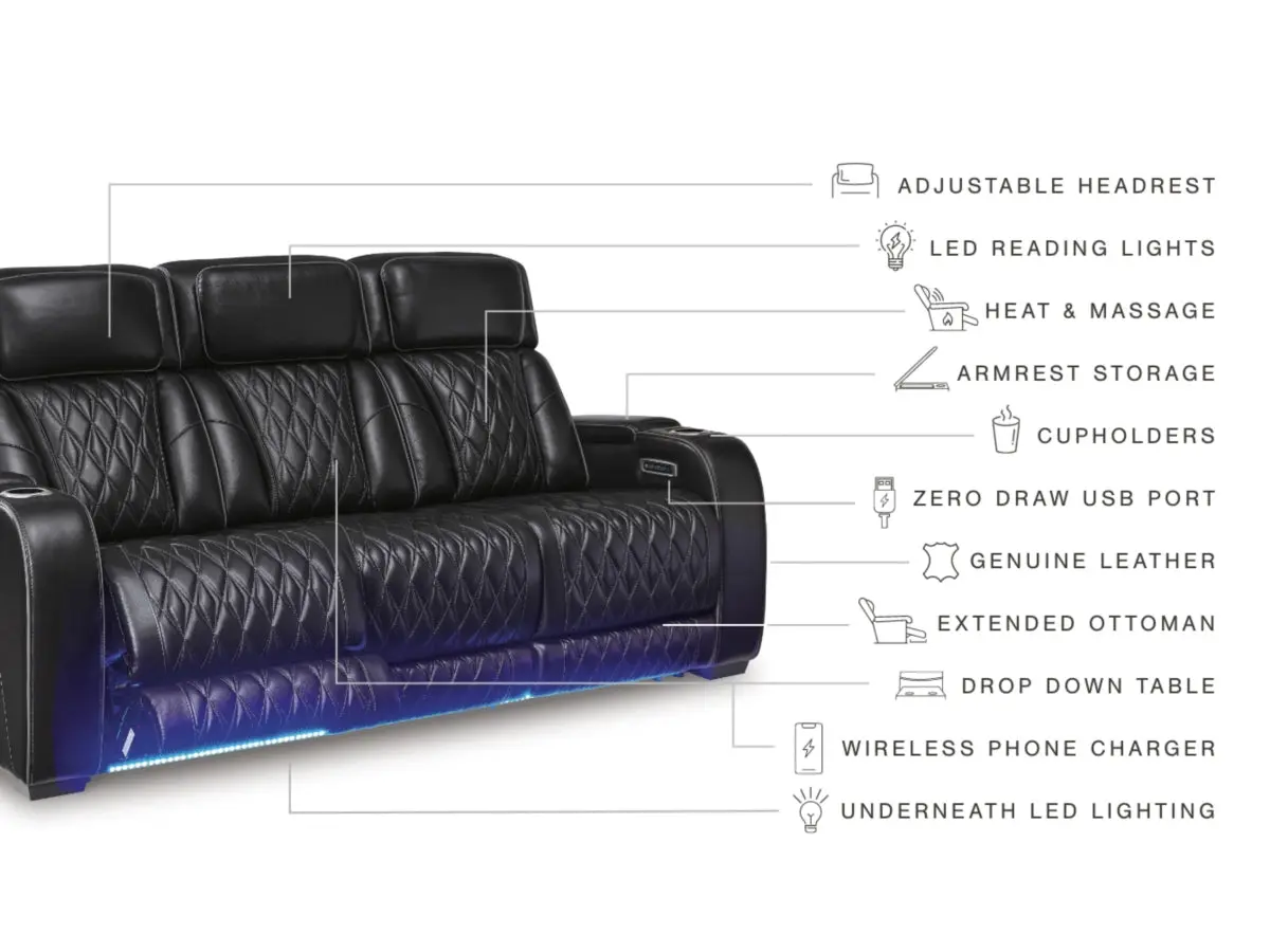 Boyington 2 Power Sofa & Console Loveseat - Image 14