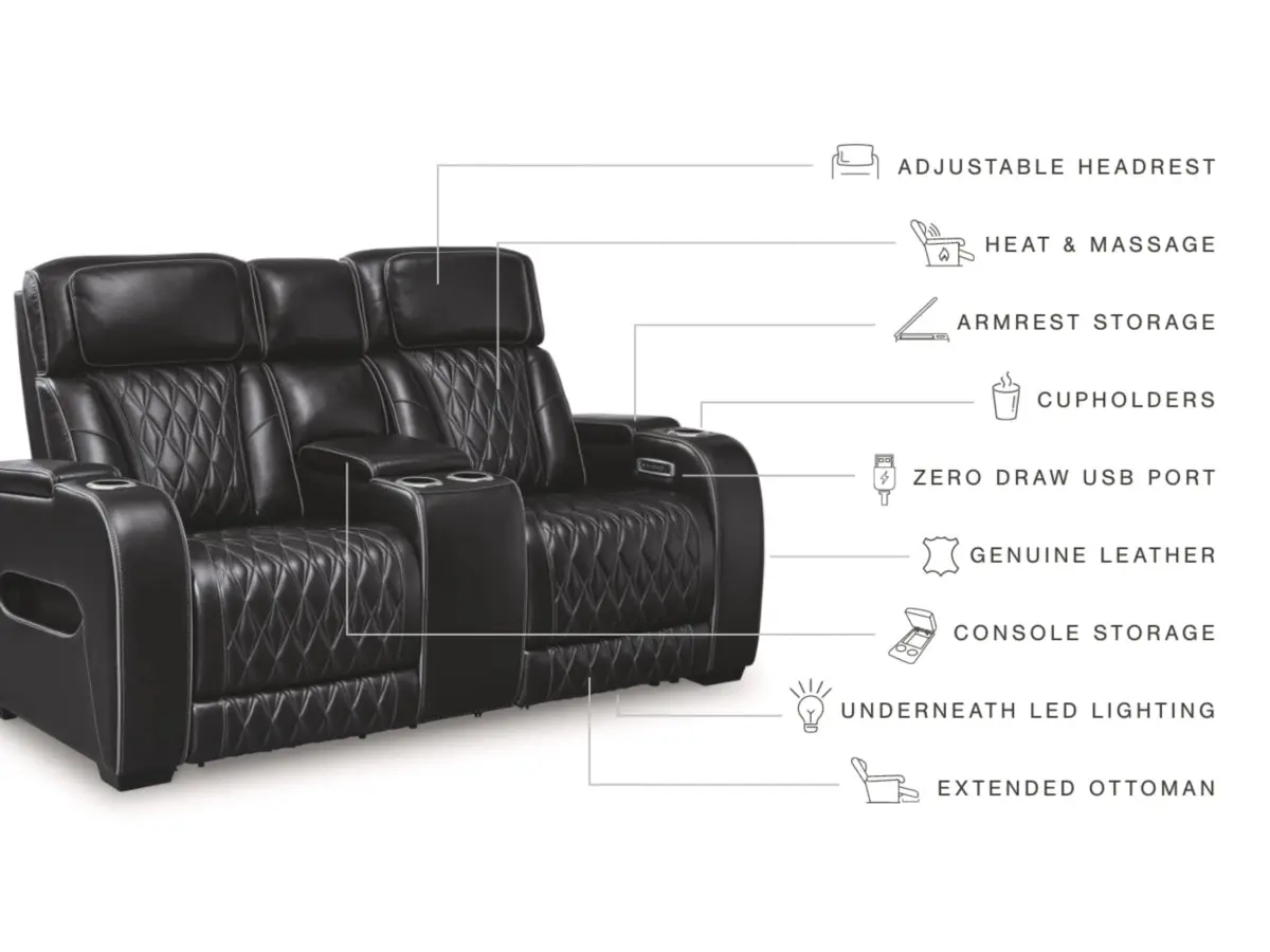 Boyington 2 Power Sofa & Console Loveseat - Image 15