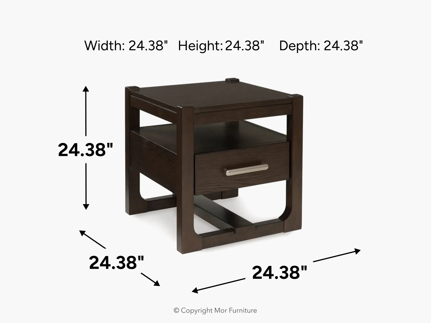 Breckington Chairside Table - Image 10